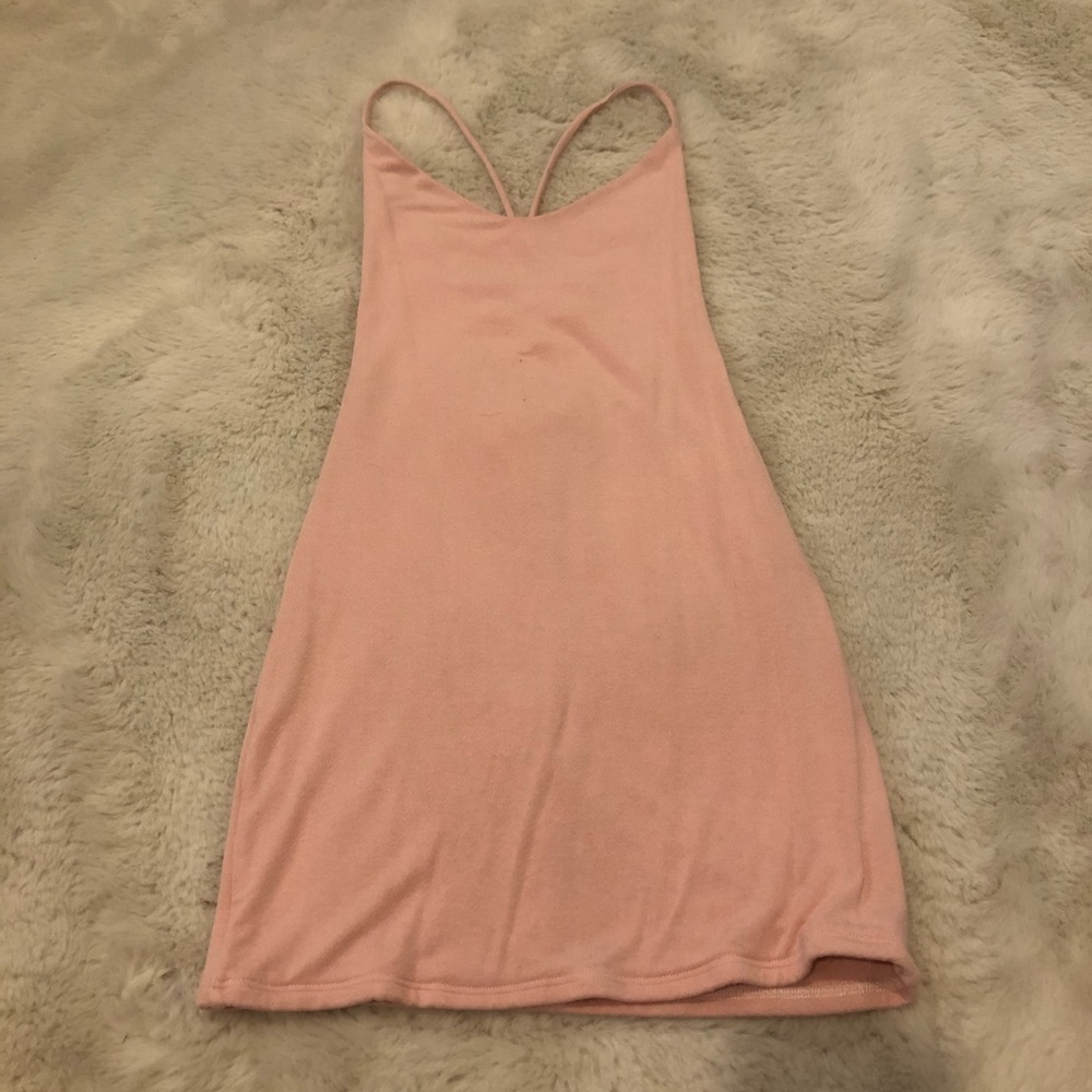 Soft pink dress